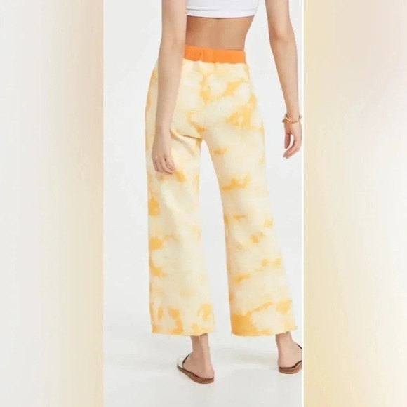 Warm Fun The Undone Pants In Gold Tie Dye - Picture 5 of 7